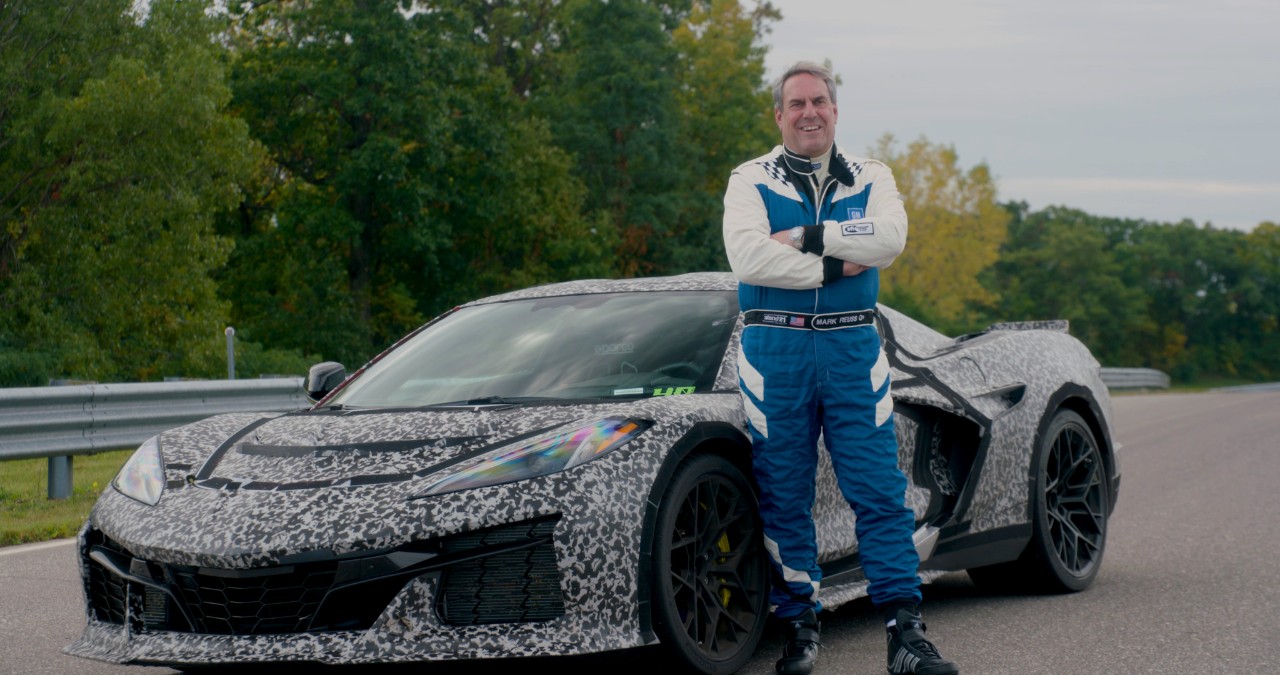 Mark Reuss, GM president, at Milford Proving Ground