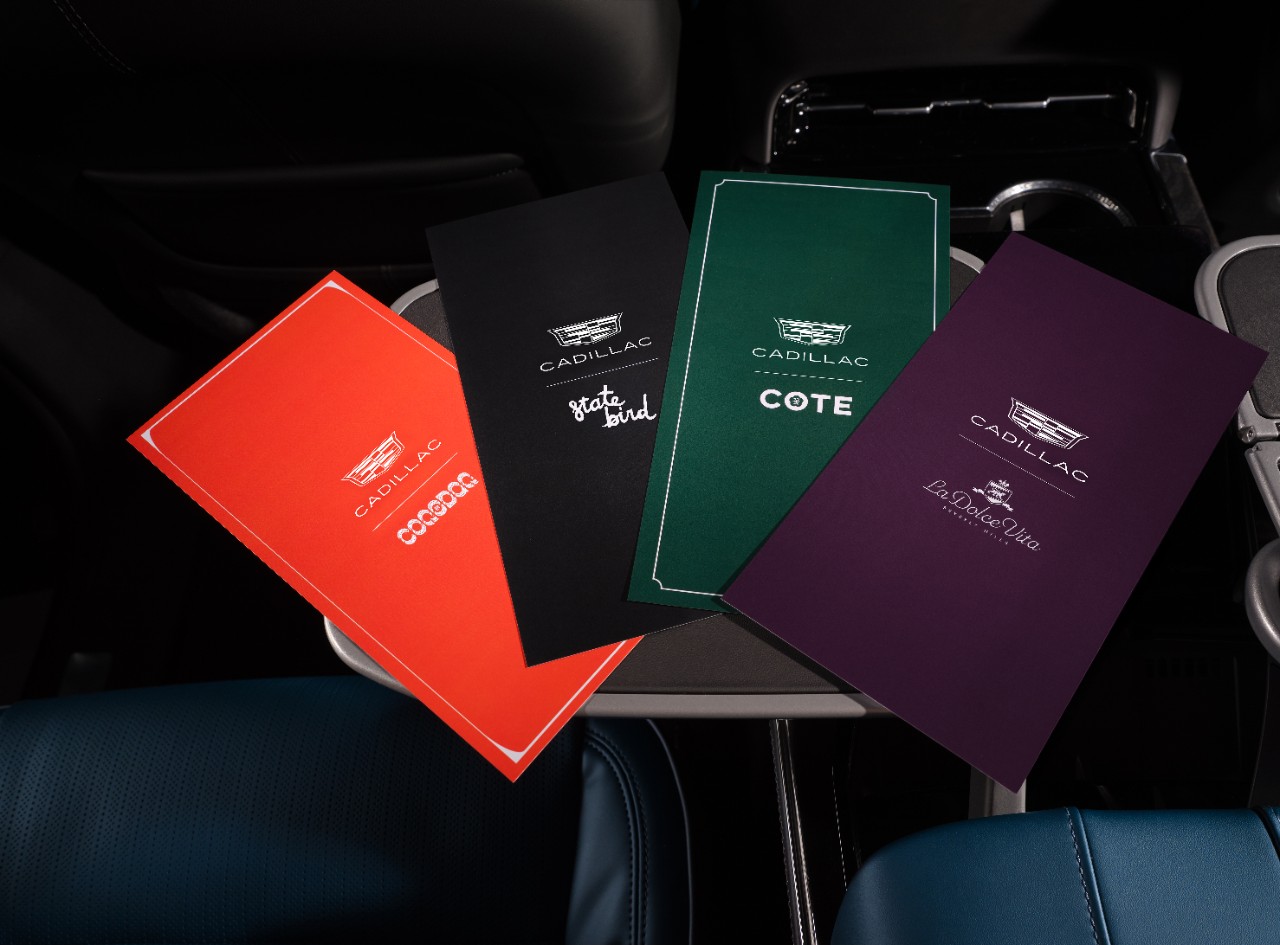 NYC’s hottest dinner reservation is the Cadillac ESCALADE IQ