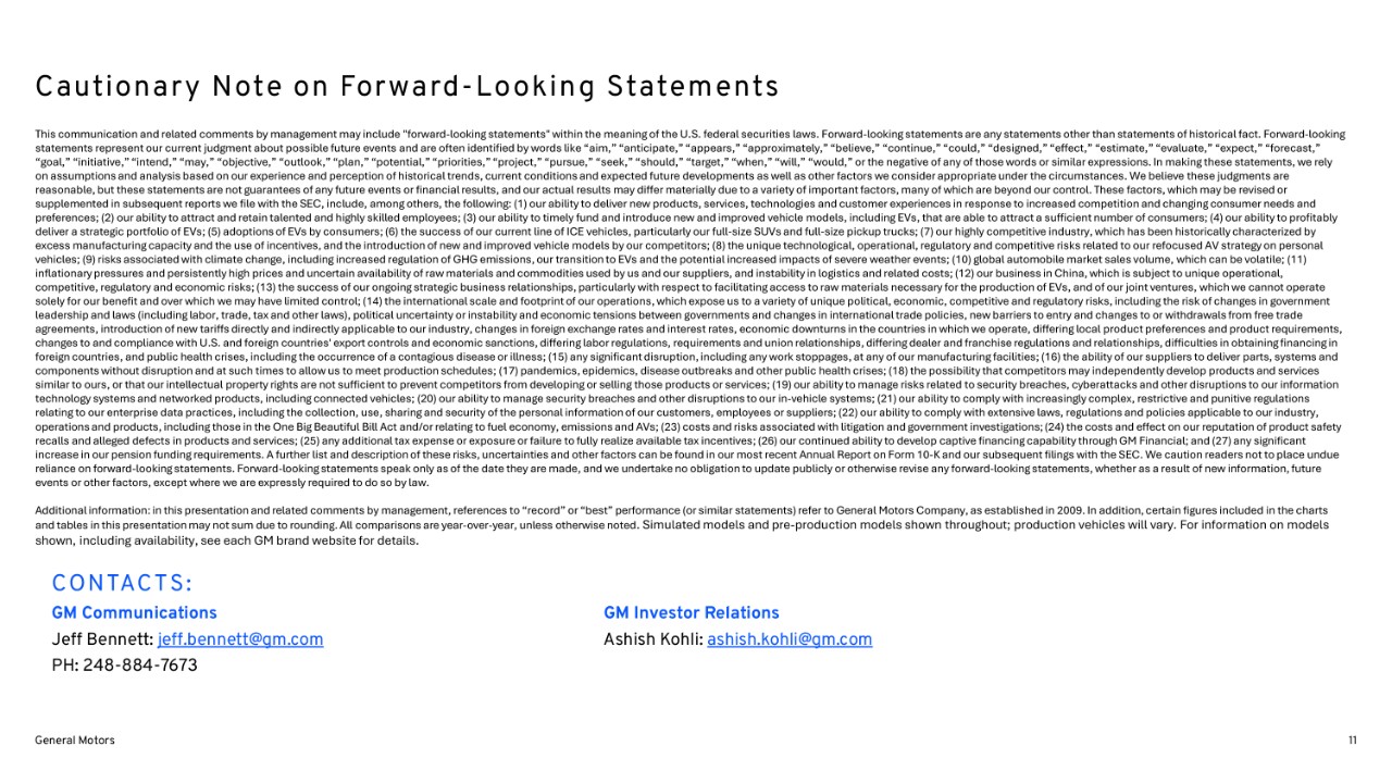 GM Maintains Sales Leadership in Q1