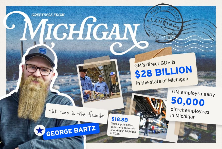 Postcard of Michigan