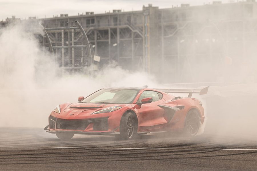 Corvette Birthday Candle Blowout