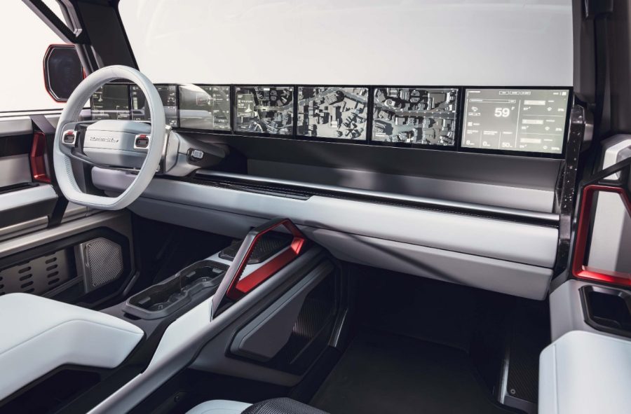 GMC HUMMER X concept interior