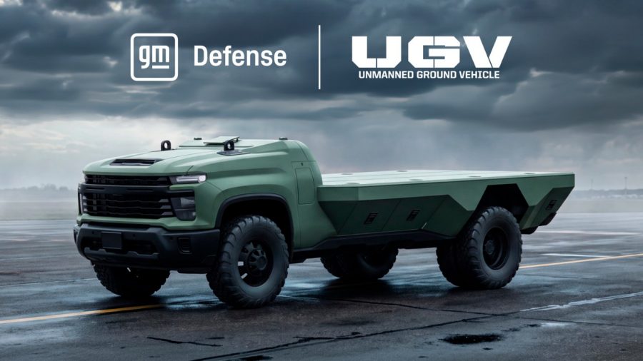 GM Defense Unmanned Ground Vehicle concept