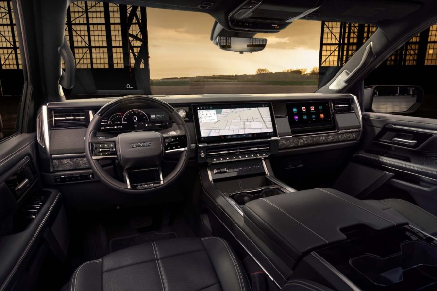 Interior of 2027 GMC Sierra 1500 Denali Ultimate
