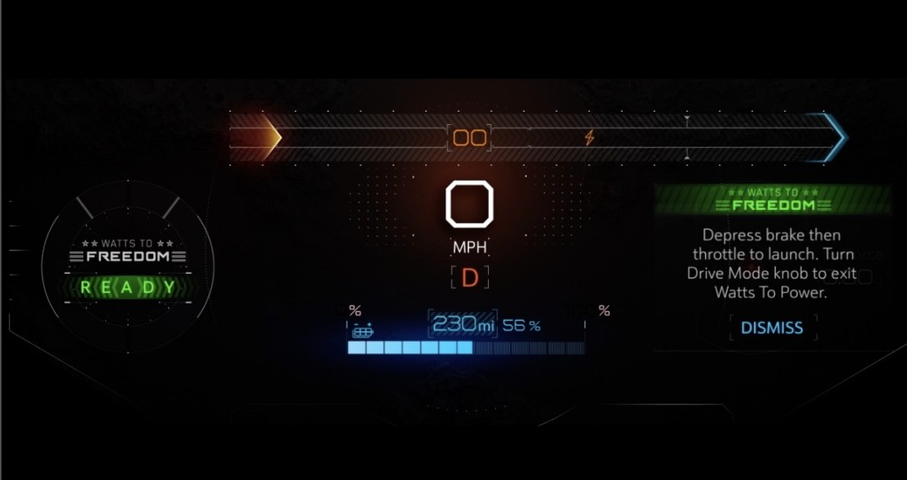 EV Hummer’s Dashboard Narrating Visually and Audibly Going 0-60 in Approximately 3 Seconds