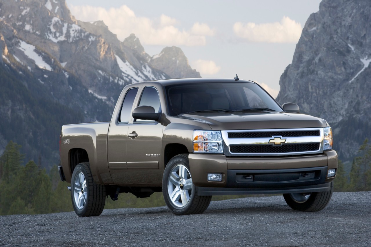 The second-generation 2007 Silverado.