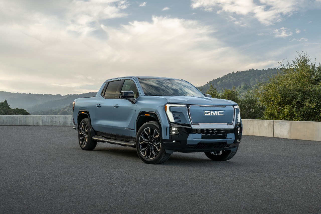 2025 GMC Sierra EV Denali in Moonlight Matte