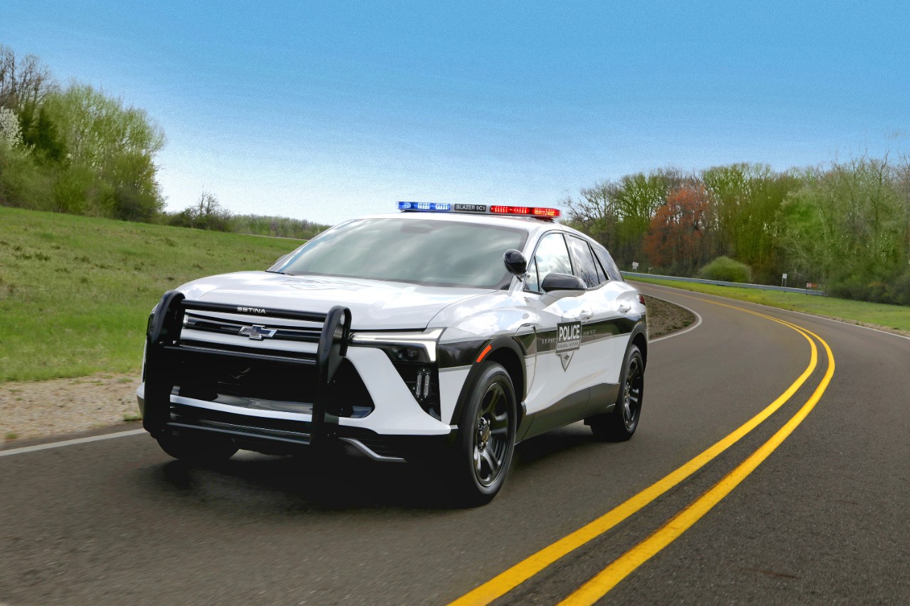 The 2025 Blazer EV Police Pursuit Vehicle 