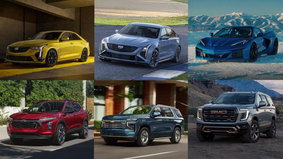 GM's Car and Driver 10Best winners