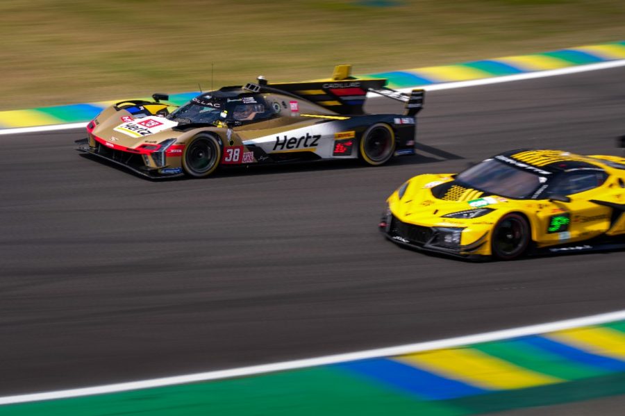 Cadillac V-Series.R and Corvette Z06 GT3.R at Interlagos