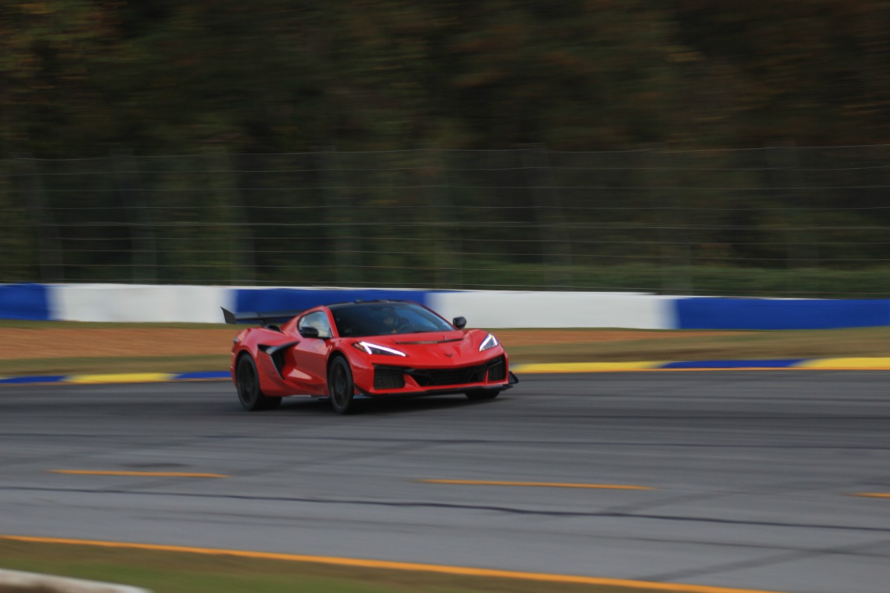 The Corvette ZR1 at Road Atlanta.