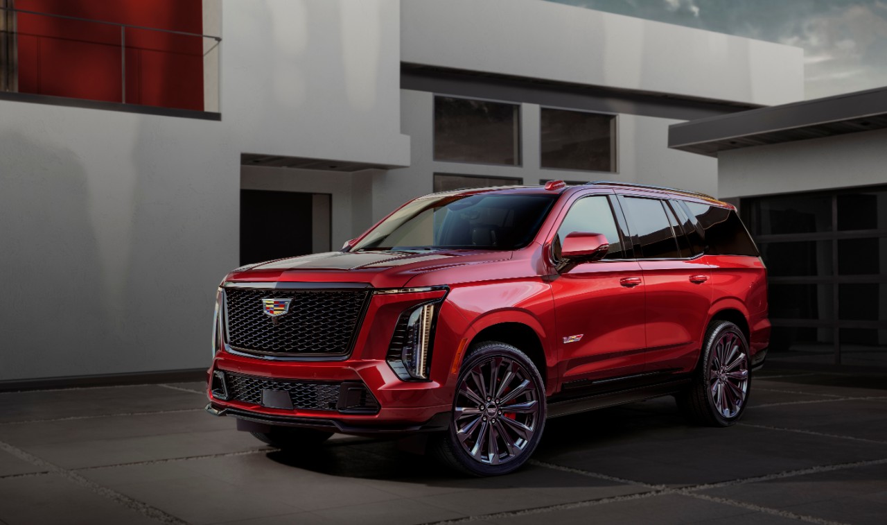 2025 Cadillac Escalade-V in Radiant Red Tintcoat