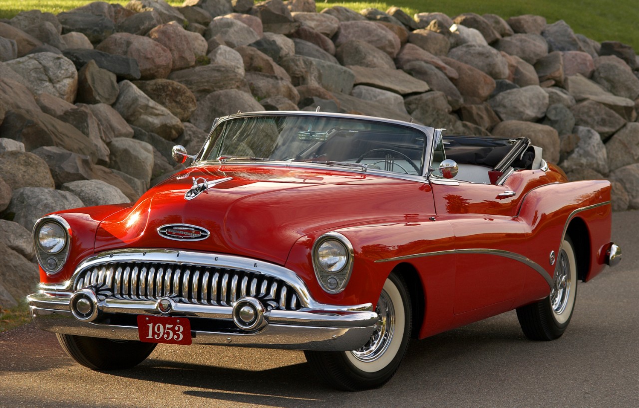 1953 Buick Roadmaster in Matador Red