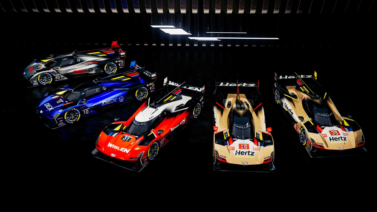 Cadillac Racing unveils a power lineup of V-Series.R liveries in 2025