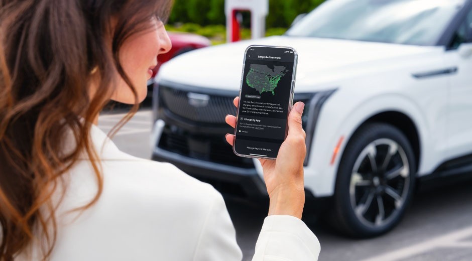 Your GM vehicle app can help you find public chargers.