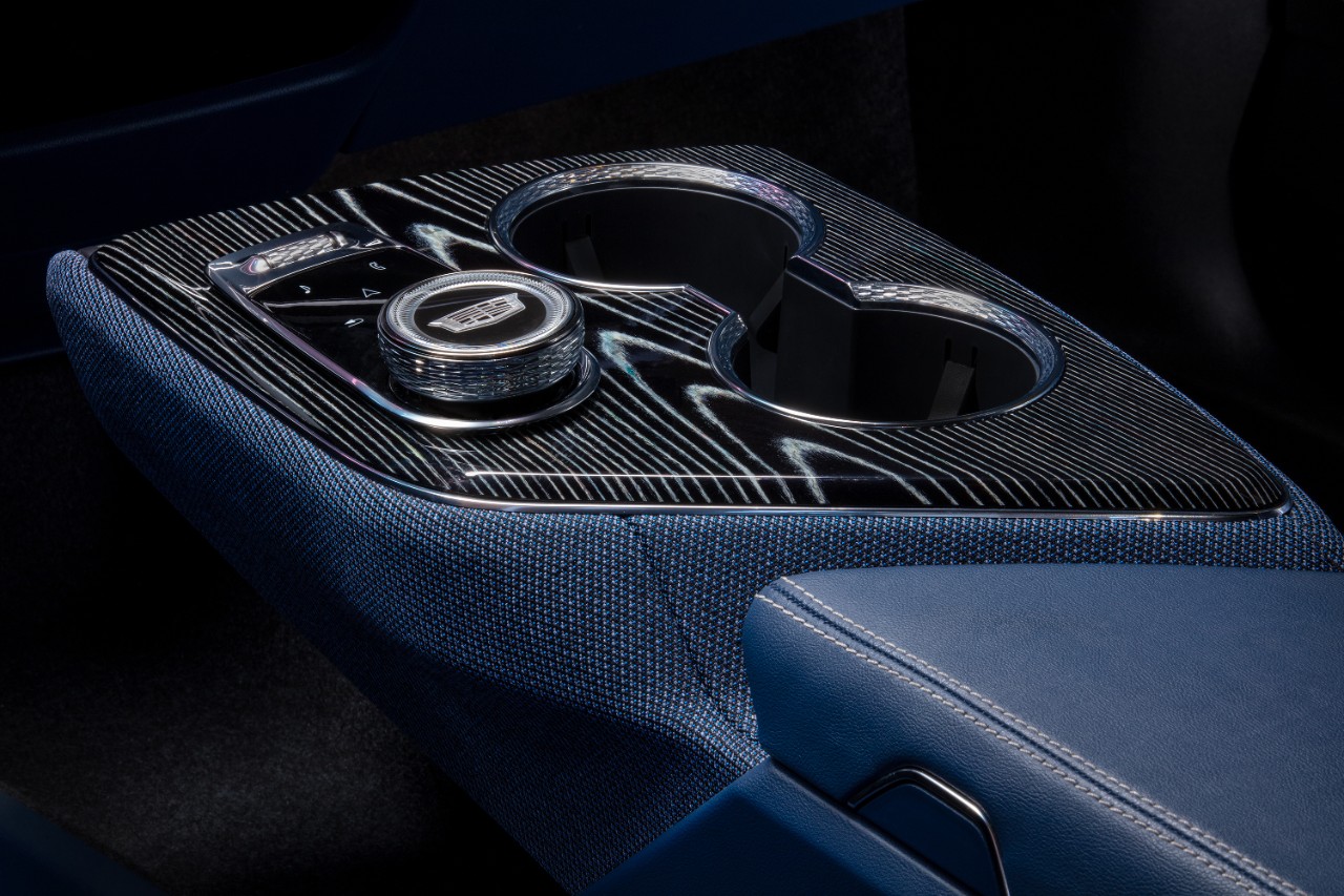 Cadillac OPTIQ turns recycled materials into a luxury interior