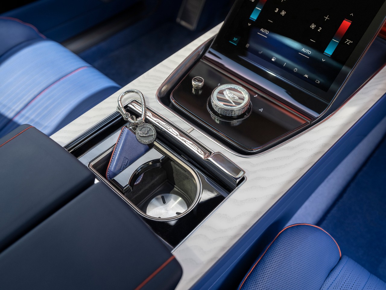 Cadillac Celestiq center console.