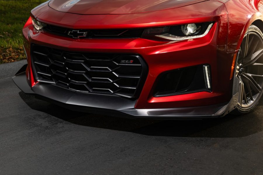 ZL1 1LE splitter and grille on Camaro ZL1