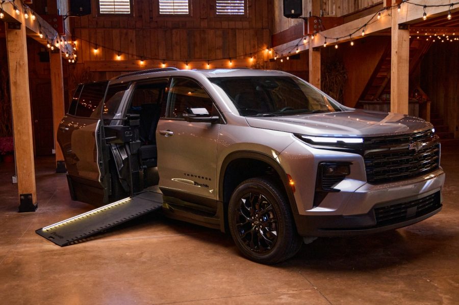 BraunAbility Traverse with ramp deployed