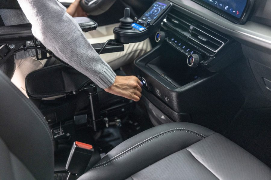 Interior of BraunAbility Traverse