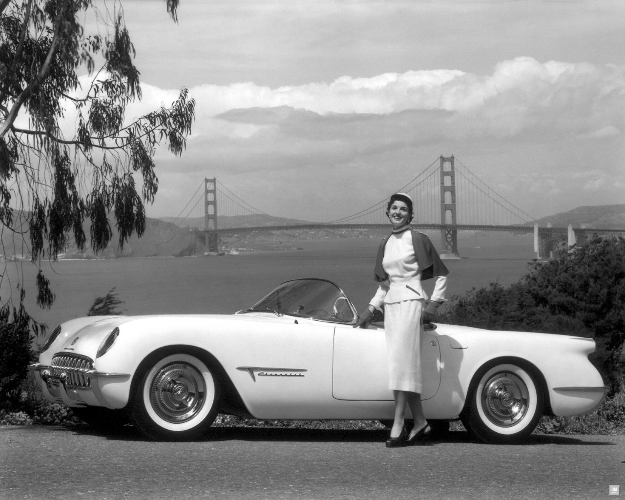 The 1953 Chevrolet Corvette in San Francisco