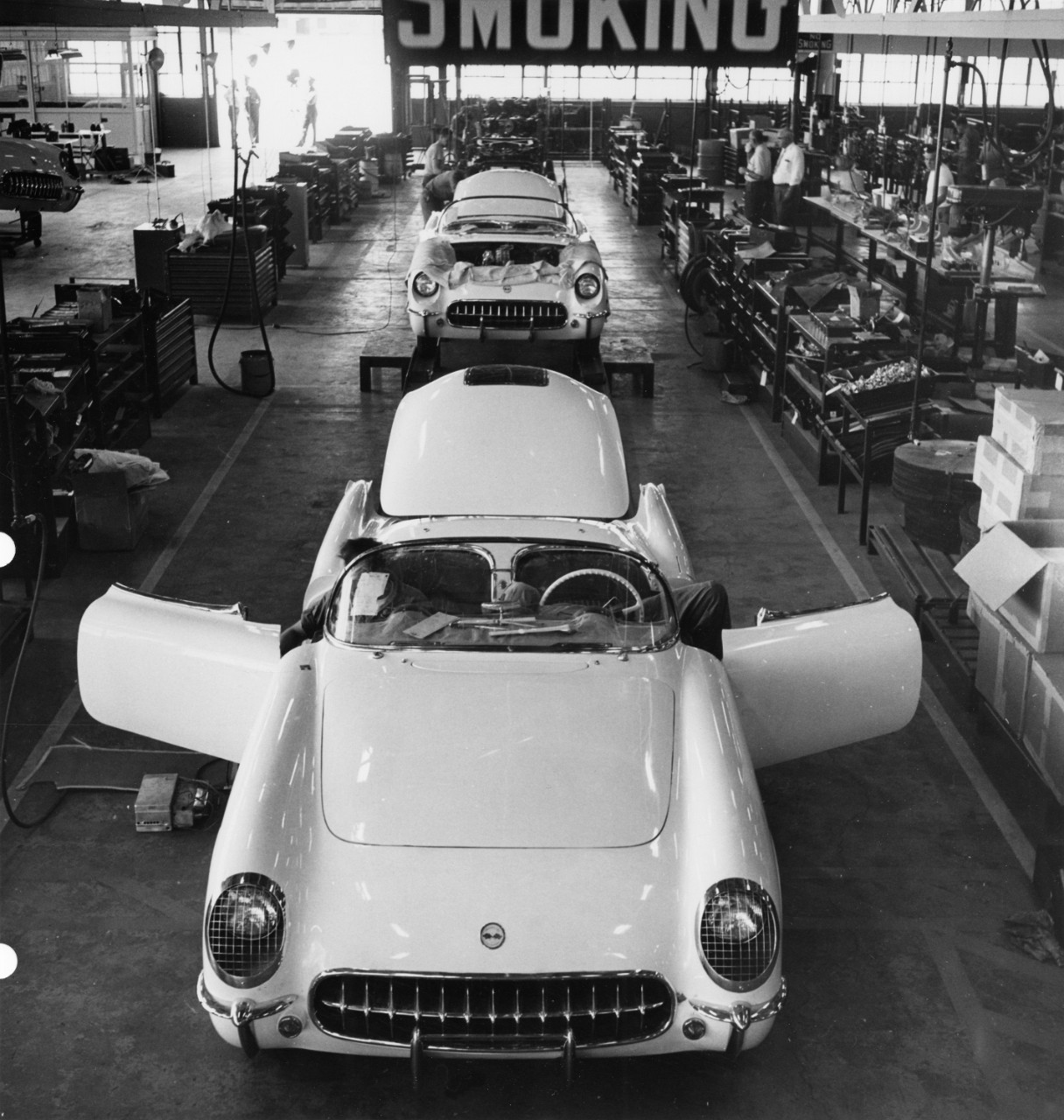 The first production Corvette