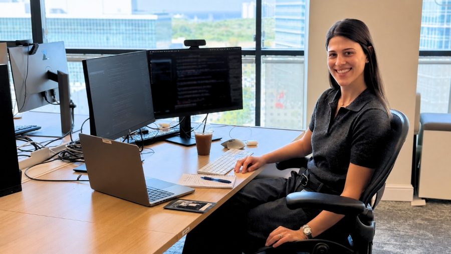 Software engineer Shai Kelner at her GM office