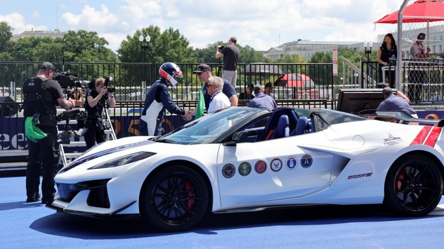 Corvette Grand Sport at Freedom 250