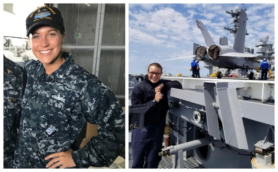 Rain looks back on her time in the Navy as one of the most challenging times of her life, and one that she met with a smile.