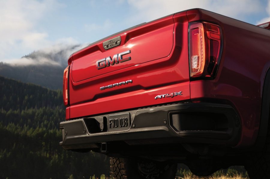 2026 GMC Sierra AT4X tailgate