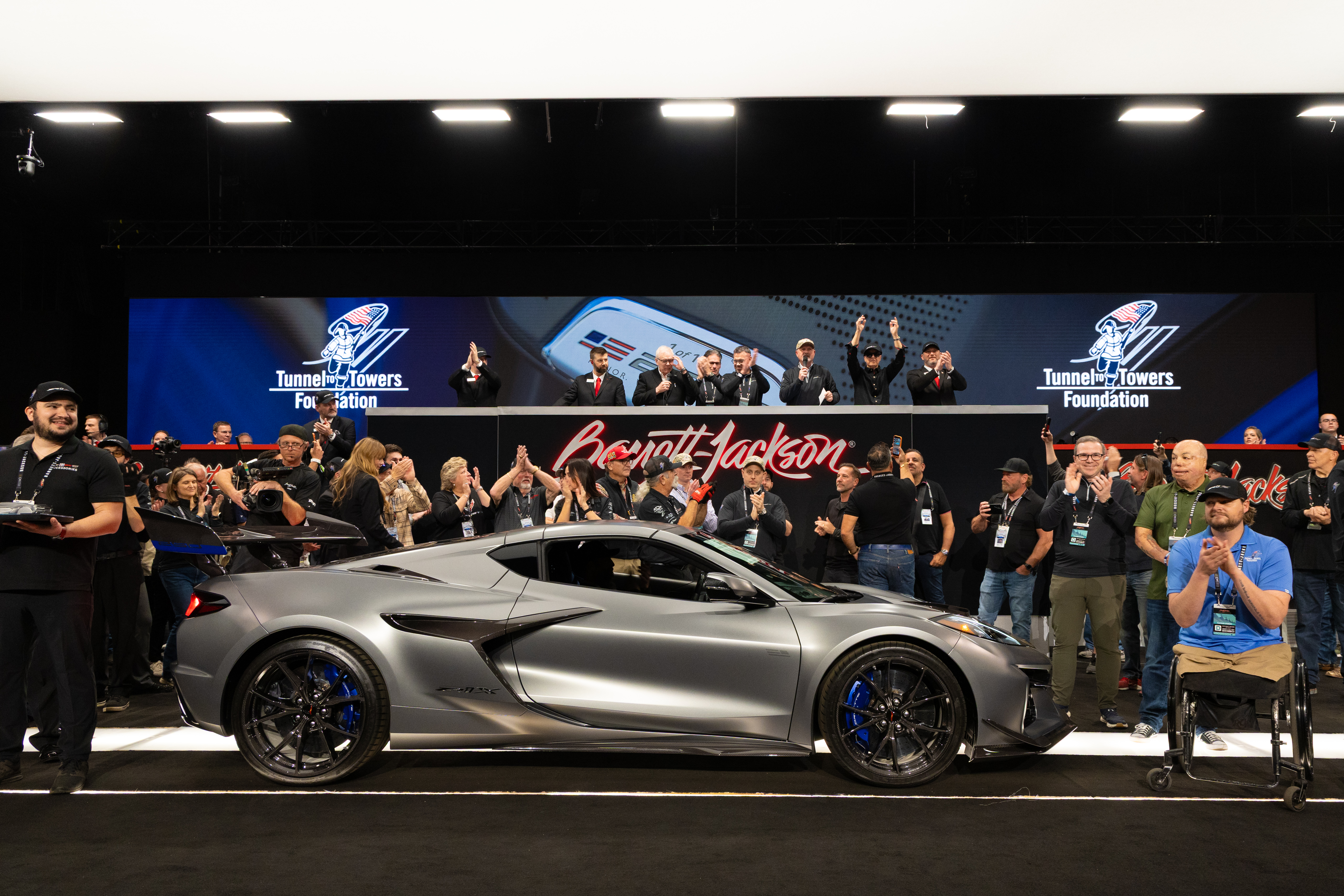1-of-1 2026 Corvette ZR1X raises $2.6 million for America's heroes