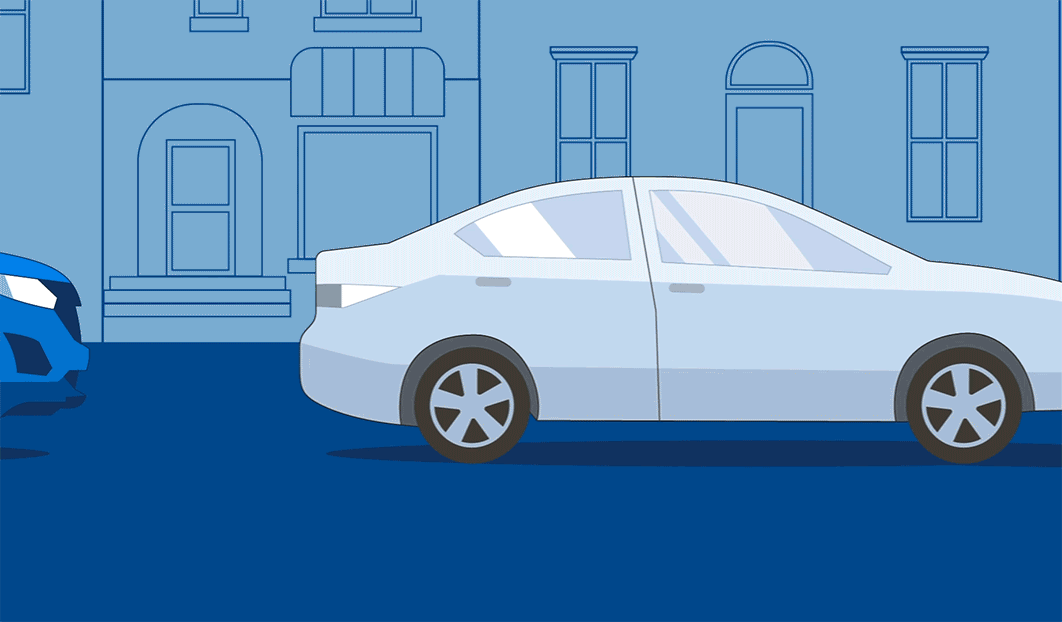 Car Stopping with Automatic Emergency Breaking with Forward Collision Alert